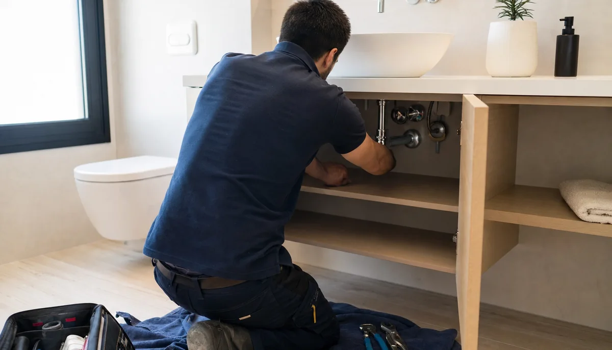 Reparación en baño